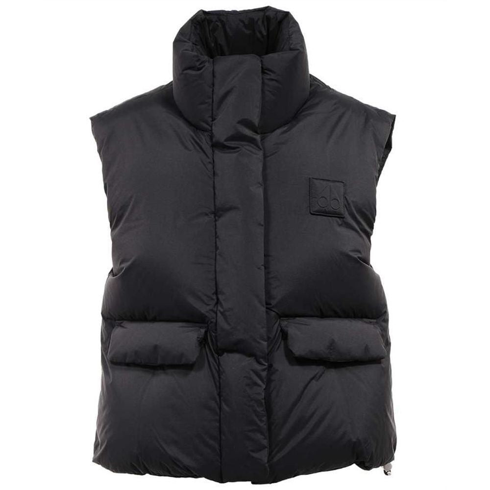 Moose Knuckles Black Nylon Women Vest $1017.00 Moose Knuckles Luzworld