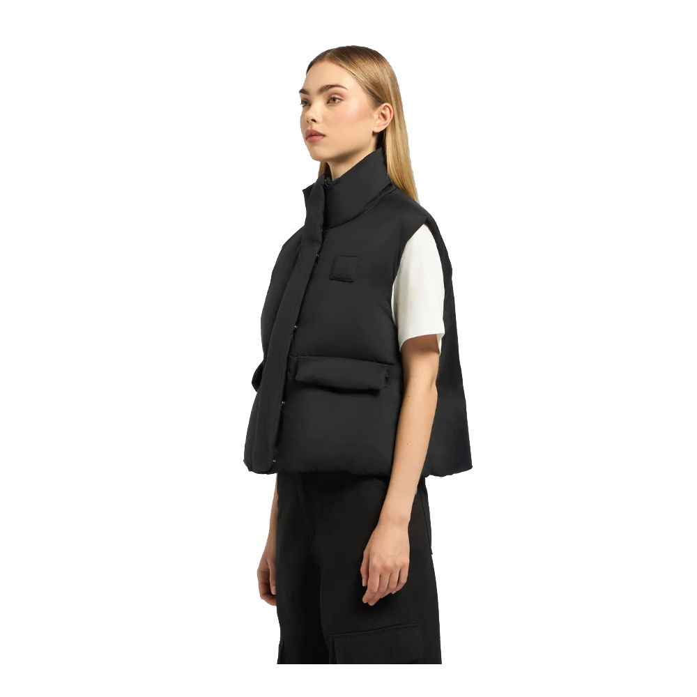 Moose Knuckles Black Nylon Women Vest $1017.00 Moose Knuckles Luzworld