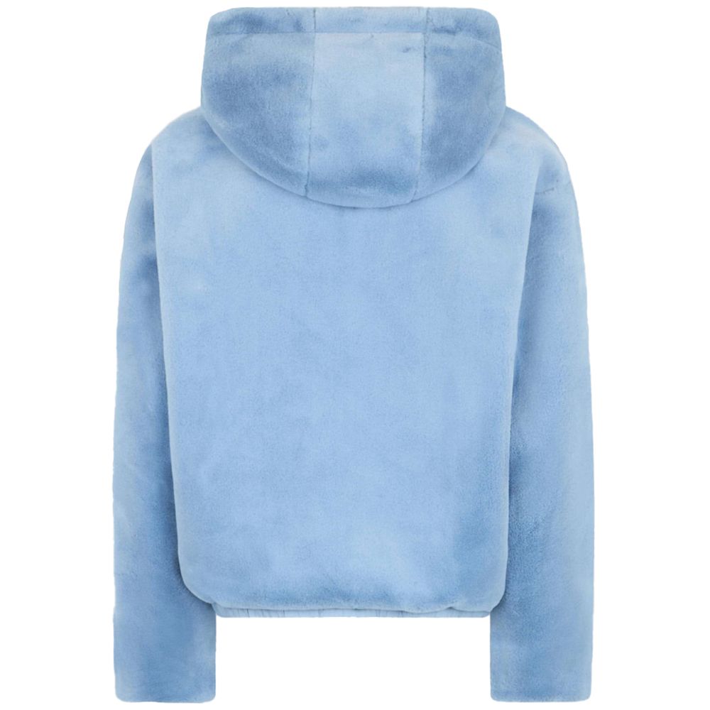 Moose Knuckles Light Blue Nylon Women Jacket $1017.00 Moose Knuckles Luzworld