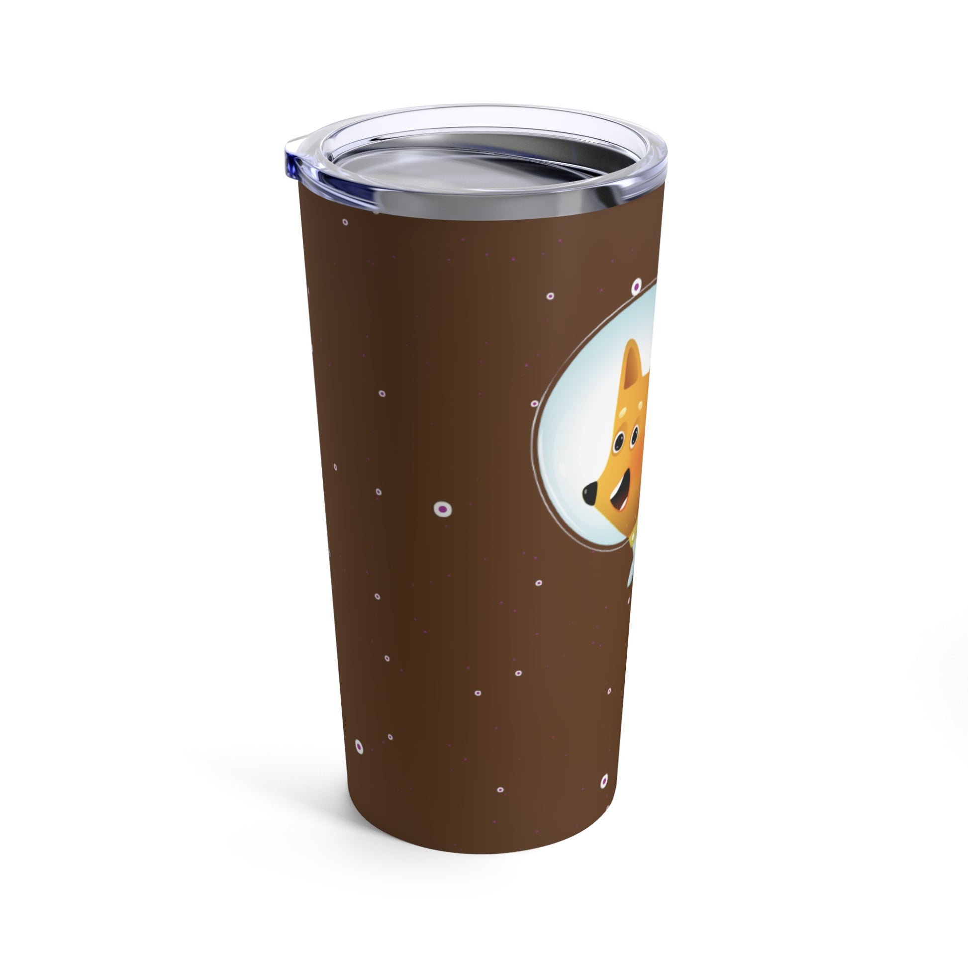 Space Walk: Brown Tumbler 20oz - Luzworld