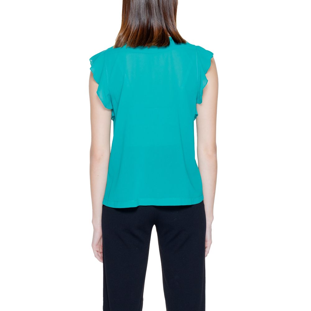 Rinascimento Green Polyester Blouse $166.00 Rinascimento Luzworld