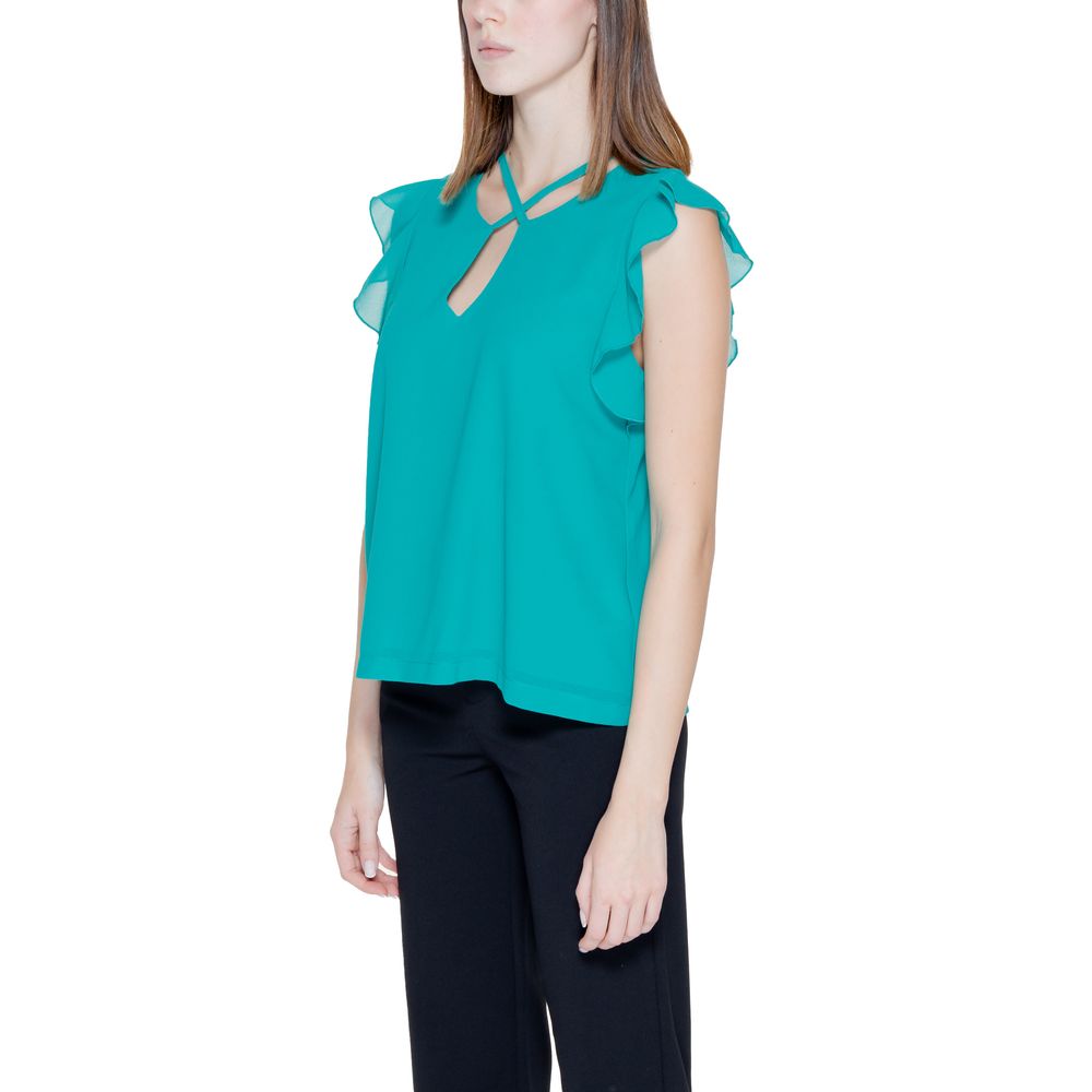 Rinascimento Green Polyester Blouse $166.00 Rinascimento Luzworld