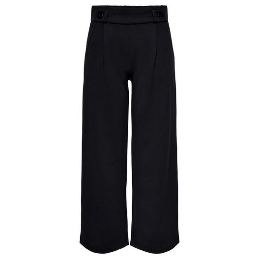 Jacqueline De Yong Black Polyester Pant