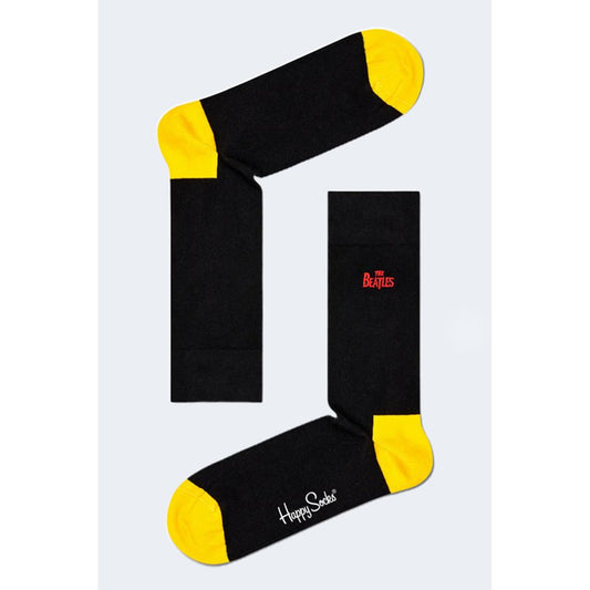 Happy Socks Black Cotton Sock