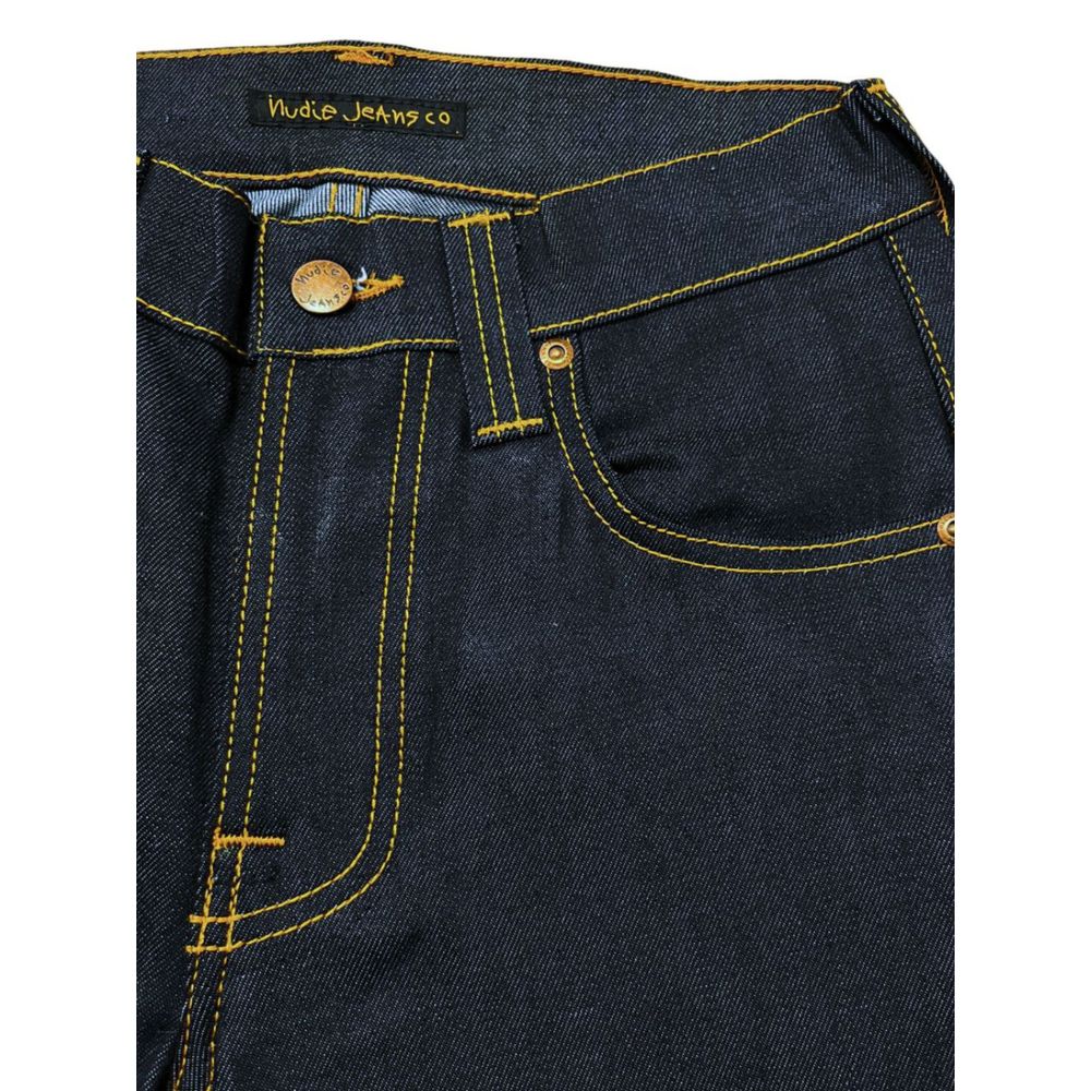 Nudie Jeans Blue Cotton Women Jeans $220.00 Nudie Jeans Luzworld