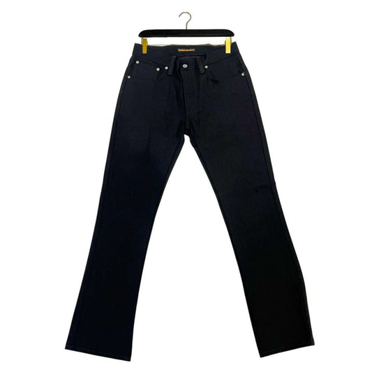 Nudie Jeans Black Cotton Men Jeans $435.00 Nudie Jeans Luzworld