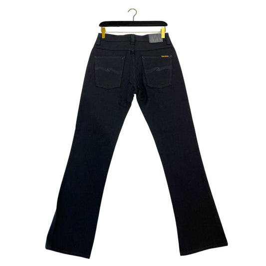 Nudie Jeans Black Cotton Men Jeans $435.00 Nudie Jeans Luzworld