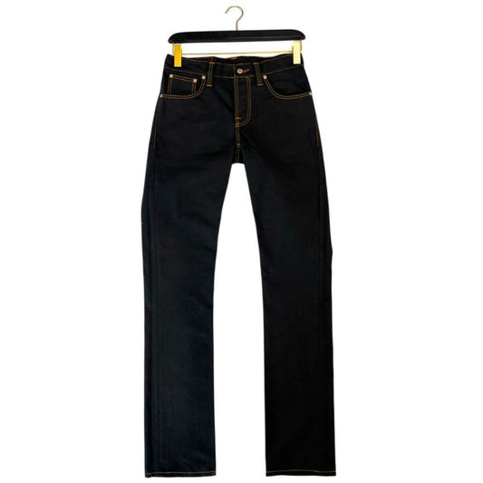 Nudie Jeans Black Cotton Men's Jean $219.00 Nudie Jeans Luzworld