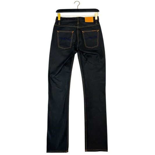 Nudie Jeans Black Cotton Men's Jean $219.00 Nudie Jeans Luzworld