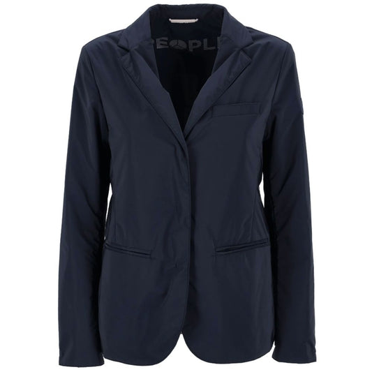 People Of Shibuya Blue Polyester Jackets & Coat $612.00 People Of Shibuya Luzworld