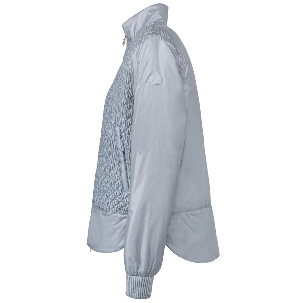 People Of Shibuya Light Blue Nylon Women Jacket $612.00 People Of Shibuya Luzworld