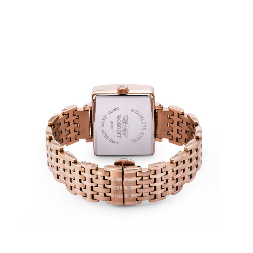 Bobroff Bronze Stainless Steel Watch $544.00 Bobroff Luzworld