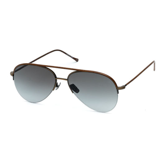 Belstaff Brown Stainless Steel Sunglasses $725.00 Belstaff Luzworld