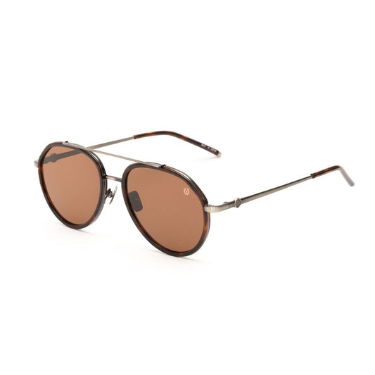 Belstaff Brown Titanium Sunglasses $682.00 Belstaff Luzworld