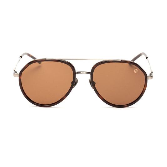 Belstaff Brown Titanium Sunglasses $682.00 Belstaff Luzworld