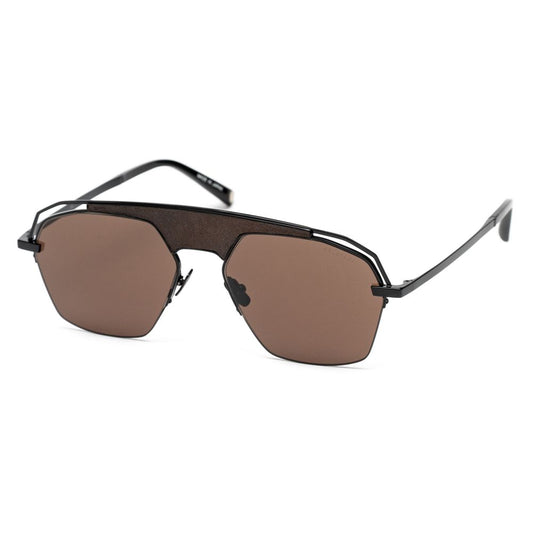 Belstaff Brown Titanium Sunglasses $848.00 Belstaff Luzworld