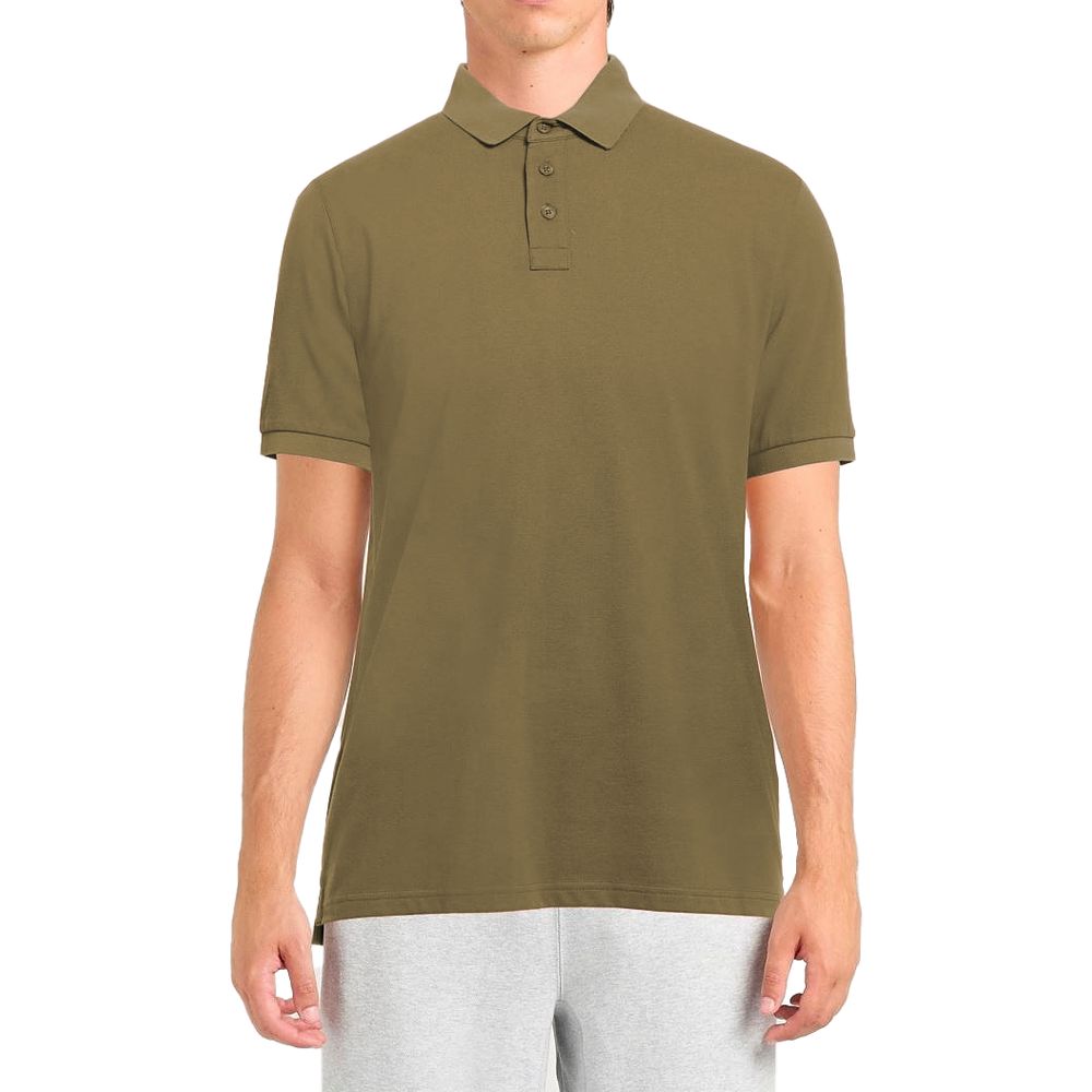 Alpha Studio Green Cotton Polo Shirt $211.00 Alpha Studio Luzworld