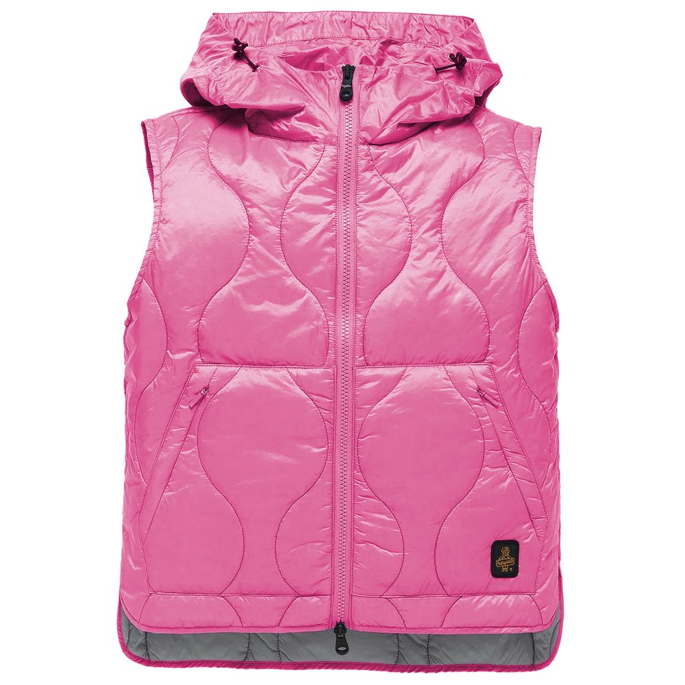 Refrigiwear Fuchsia Polyamide Women Vest $291.00 Refrigiwear Luzworld