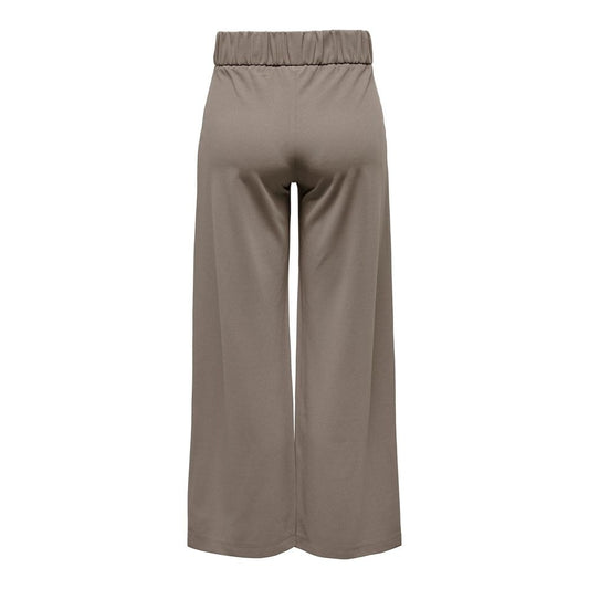 Jacqueline De Yong Gray Polyester Pant