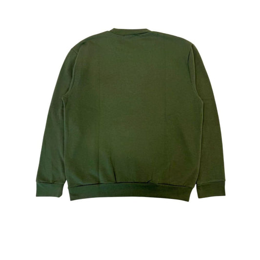 Cavalli Class Green Polyester Men Hoodie