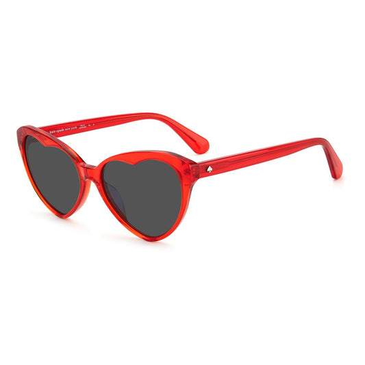 Kate Spade Red Acetate Sunglasses $238.00 Kate Spade Luzworld
