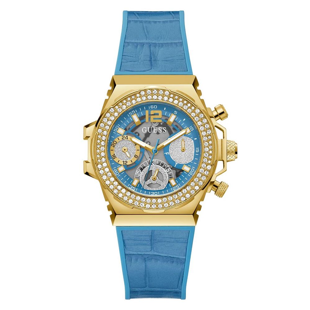 Guess Blue Synthetic Watch $625.00 Guess Luzworld