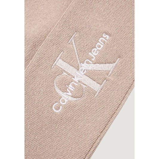 Calvin Klein Jeans Beige Cotton Caps Baseball Hat