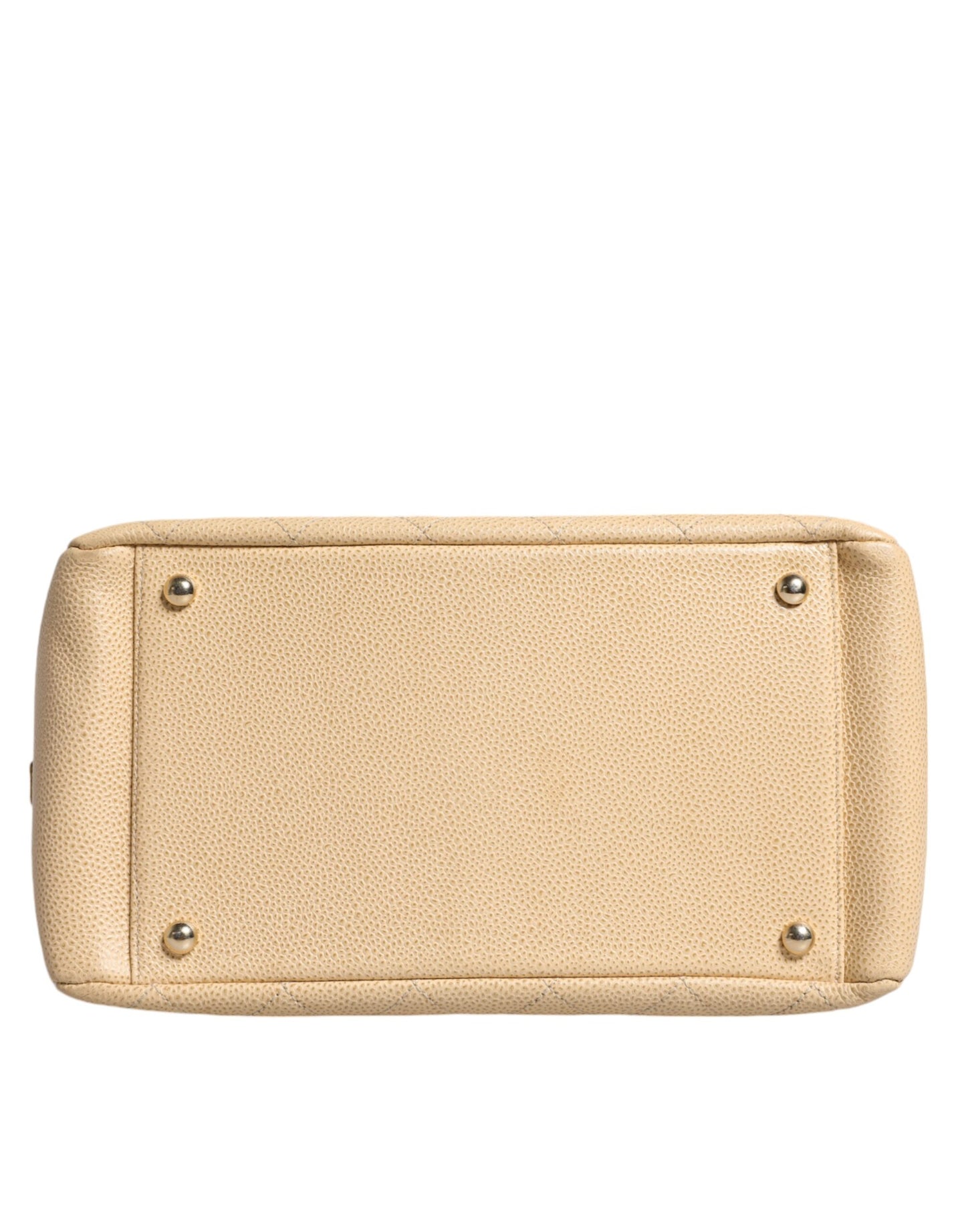 Chanel Beige Caviar De Coco Chain Leather Purse Bag $8739.00 Chanel Luzworld