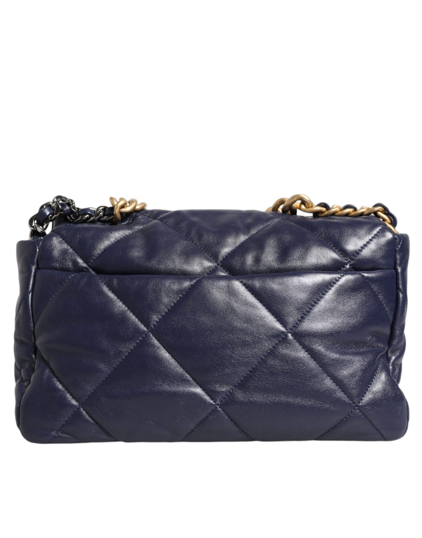 Chanel Blue Leather Large Quilted Chain Hand Shoulder Bag $13488.00 Chanel Luzworld
