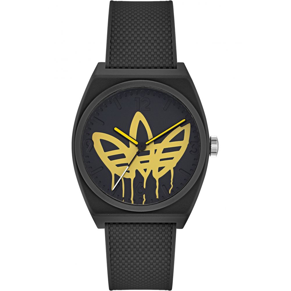 Adidas Black Synthetic Watch $167.00 Adidas Luzworld