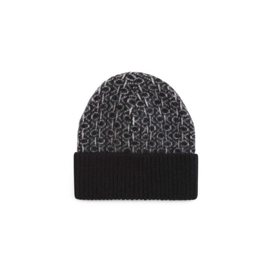 Calvin Klein Black Alpaca Leather Caps Baseball Hat