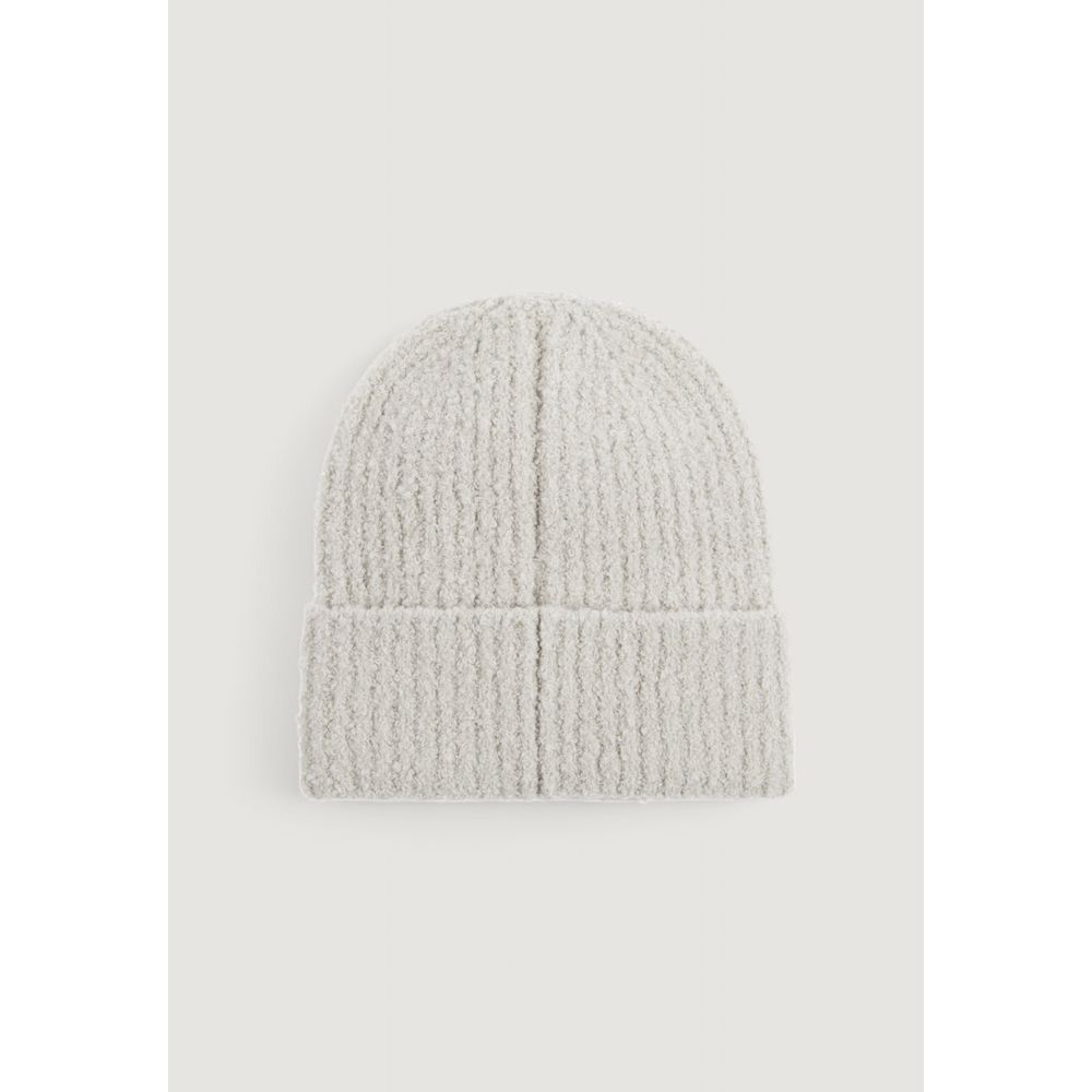 Calvin Klein Jeans Gray Marabou Caps Baseball Hat $130.00 Calvin Klein Jeans Luzworld