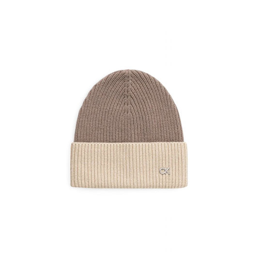 Calvin Klein Beige Wool Caps Baseball Hat