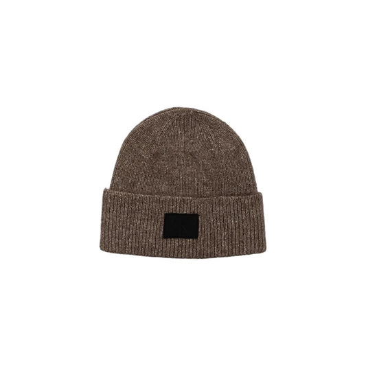 Calvin Klein Jeans Brown Marabou Caps Baseball Hat $125.00 Calvin Klein Jeans Luzworld