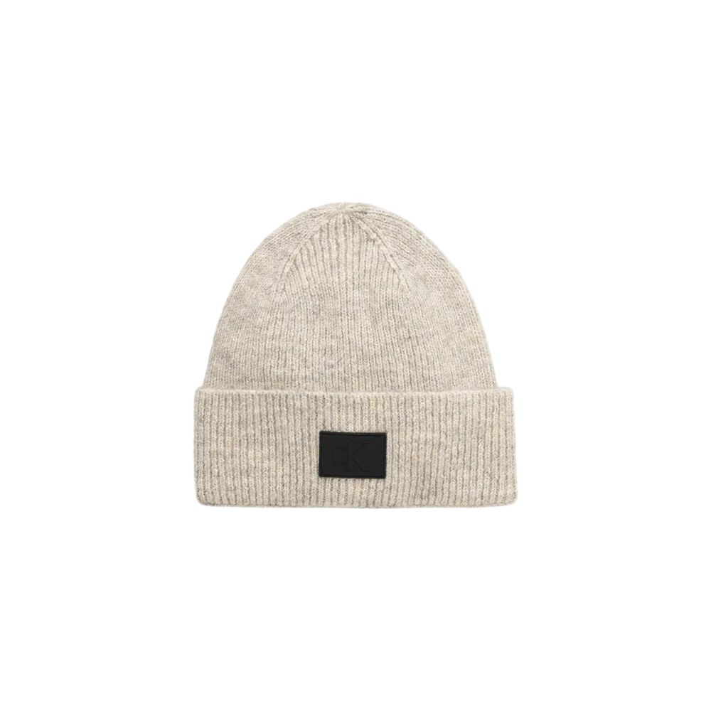 Calvin Klein Jeans Gray Marabou Caps Baseball Hat $125.00 Calvin Klein Jeans Luzworld