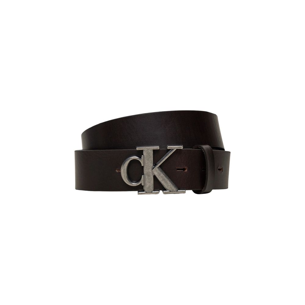 Calvin Klein Jeans Brown Leather Belt $157.00 Calvin Klein Jeans Luzworld