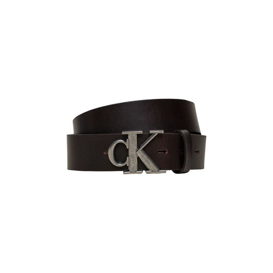 Calvin Klein Jeans Brown Leather Belt $157.00 Calvin Klein Jeans Luzworld