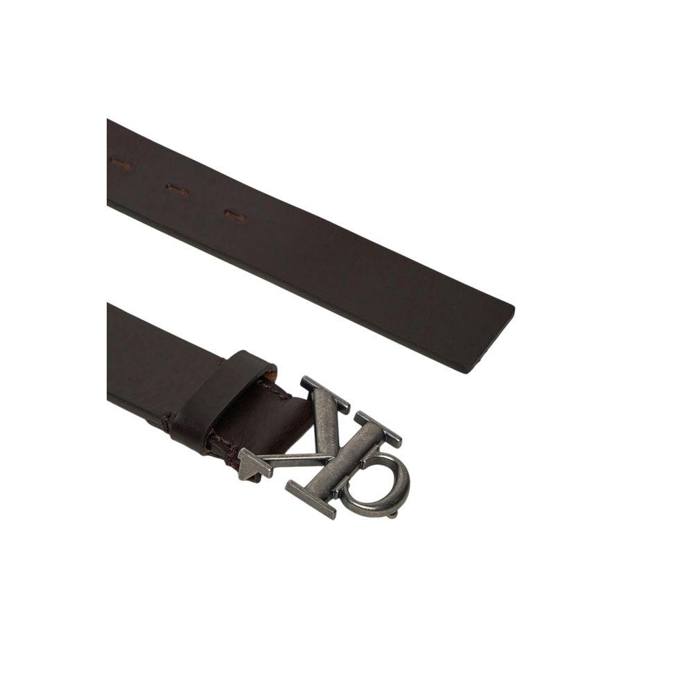 Calvin Klein Jeans Brown Leather Belt $157.00 Calvin Klein Jeans Luzworld