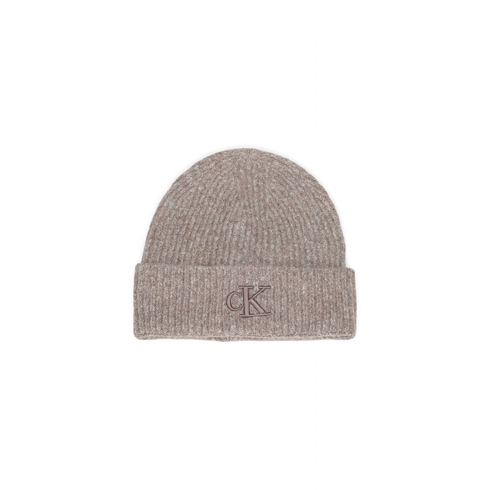 Calvin Klein Brown Marabou Caps Baseball Hat $142.00 Calvin Klein Luzworld