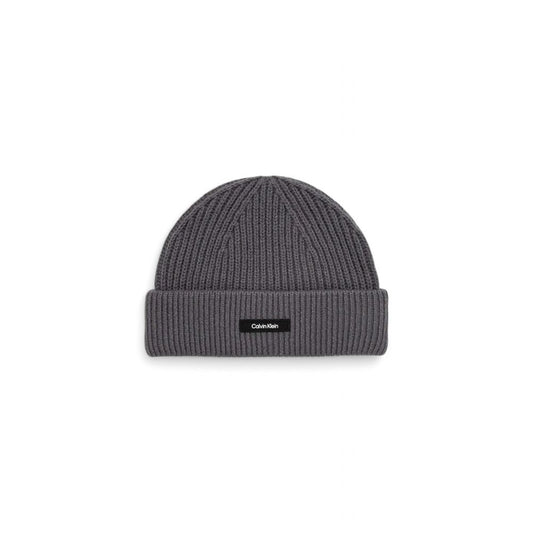 Calvin Klein Gray Organic Cotton Caps Baseball Hat $137.00 Calvin Klein Luzworld