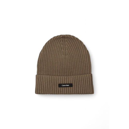 Calvin Klein Beige Organic Cotton Caps Baseball Hat $137.00 Calvin Klein Luzworld