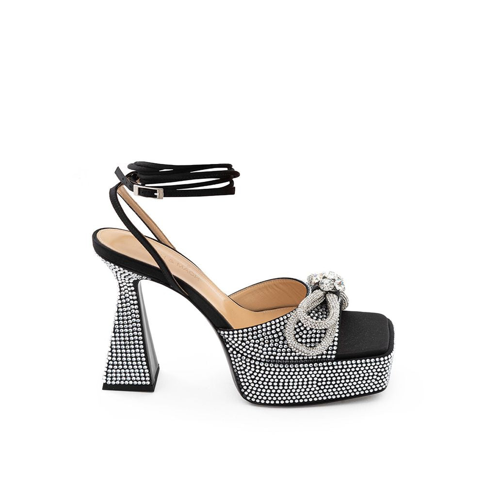 MACH & MACH Chic Black Leather Platforms for Elevated Style $2040.00 MACH & MACH Luzworld