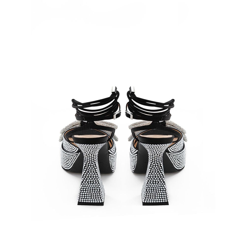MACH & MACH Chic Black Leather Platforms for Elevated Style $2040.00 MACH & MACH Luzworld
