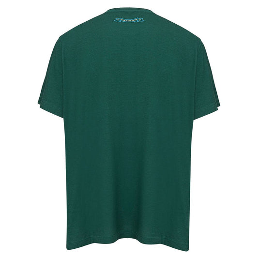 Dsquared² Green Cotton T-Shirt $577.00 Dsquared² Luzworld