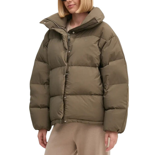 Calvin Klein Jeans Brown Polyester Jackets & Coat $625.00 Calvin Klein Jeans Luzworld