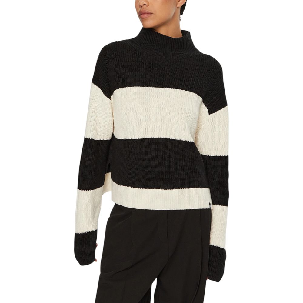 Calvin Klein Jeans Black And White Cotton Sweater $210.00 Calvin Klein Jeans Luzworld