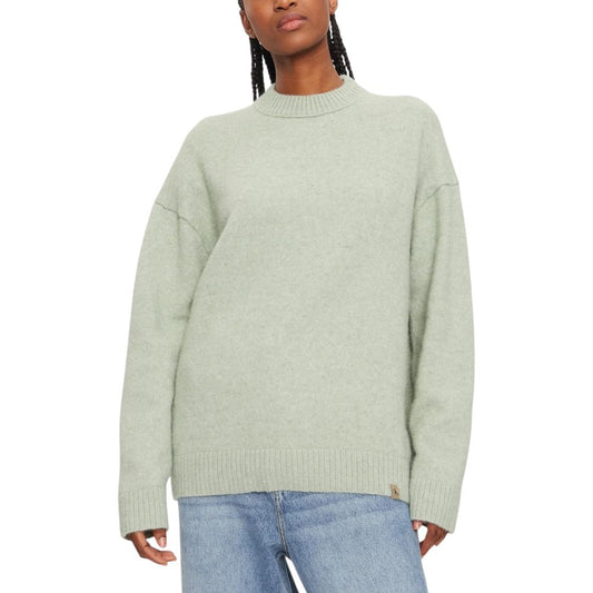 Calvin Klein Jeans Green Polyester Sweater $222.00 Calvin Klein Jeans Luzworld