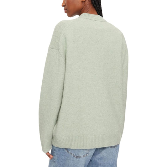 Calvin Klein Jeans Green Polyester Sweater $222.00 Calvin Klein Jeans Luzworld