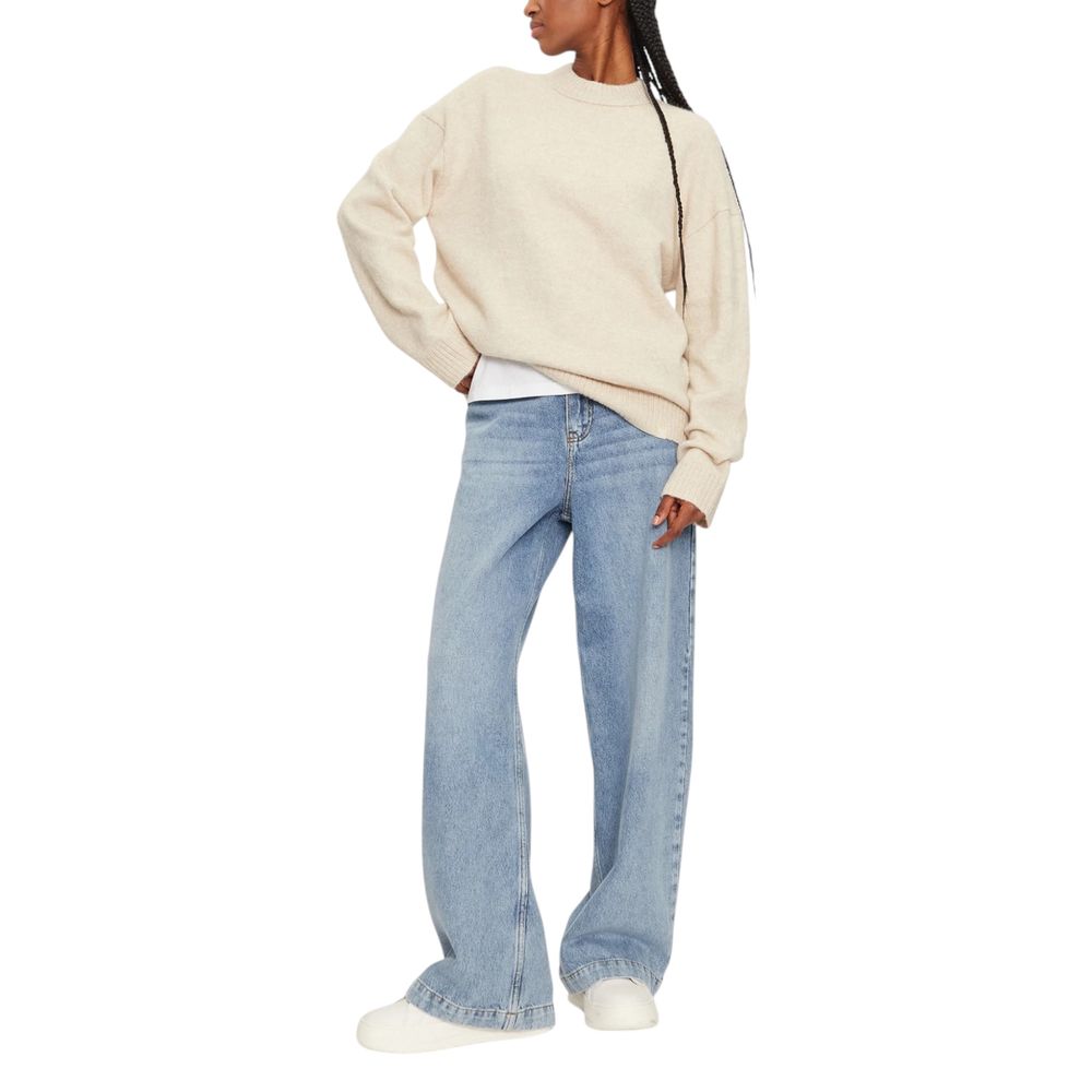 Calvin Klein Jeans Beige Polyester Sweater $222.00 Calvin Klein Jeans Luzworld