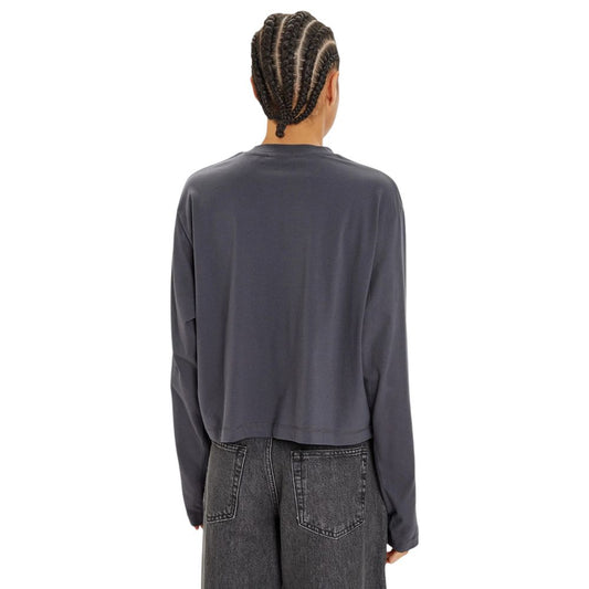 Calvin Klein Jeans Gray Cotton Long Sleeve